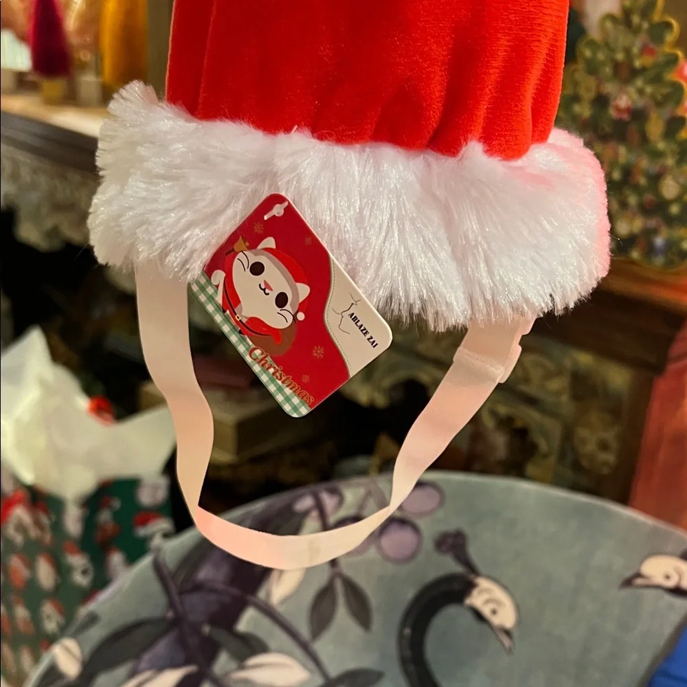 Ablaze ZAI Christmas Cat Santa Hat